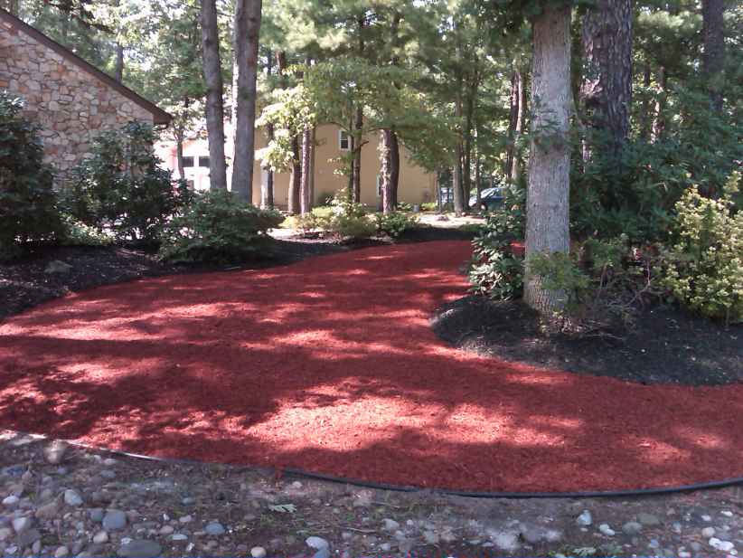 Red mulch